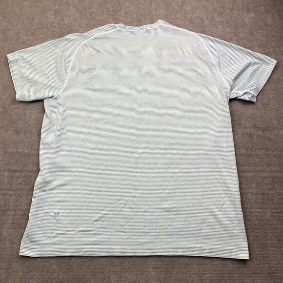 Lululemon Peloton Shirt Performance Active Short Sleeve Men’s Size XL - Picture 10 of 11